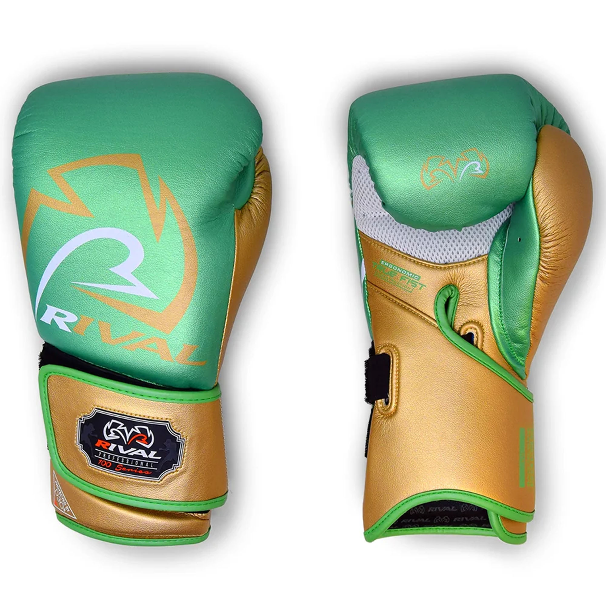 RIVAL Boxing RB100 Professional Bag Gloves, Handcrafted Microfiber